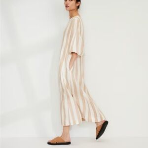 Everlane The Linen A-Line Midi Dress